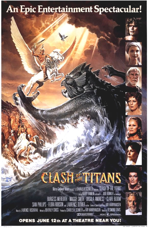 Clash of The Titans (1981) movie trading cards. Hamlin Bowker